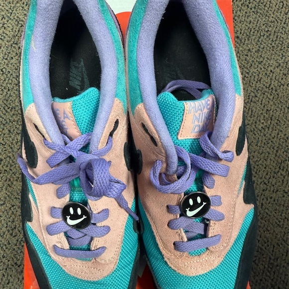 Nike Air Max 1 Have a Nike Day - Multicolor Sneakers - Black, Pink, Teal, Purple